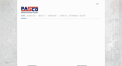 Desktop Screenshot of pascobas.com