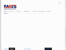 Tablet Screenshot of pascobas.com
